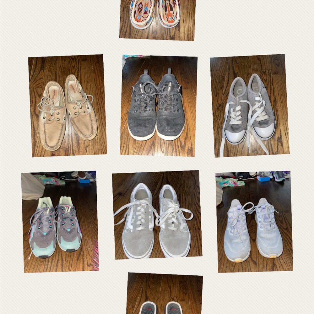 Bundle of 8 pairs of Women’s Shoes